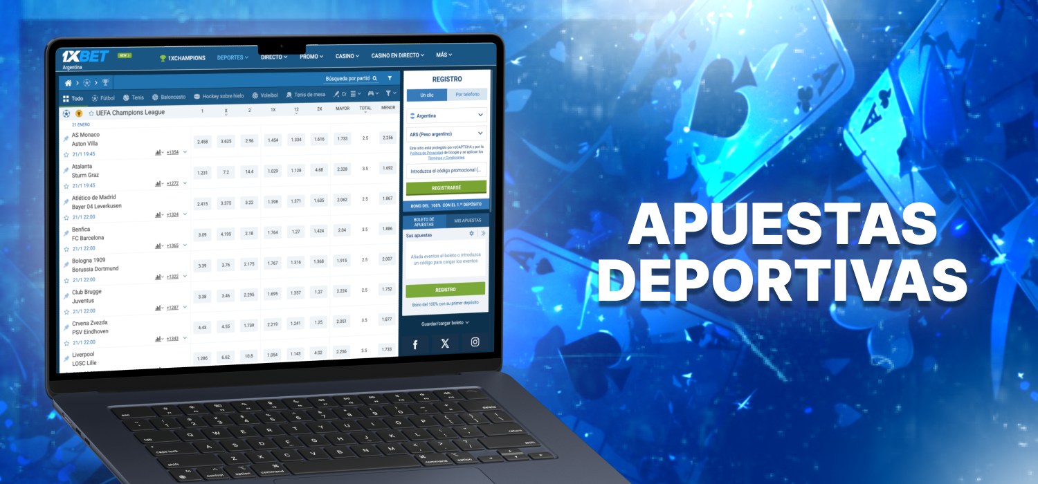 apuestas sobre acontecimientos deportivos