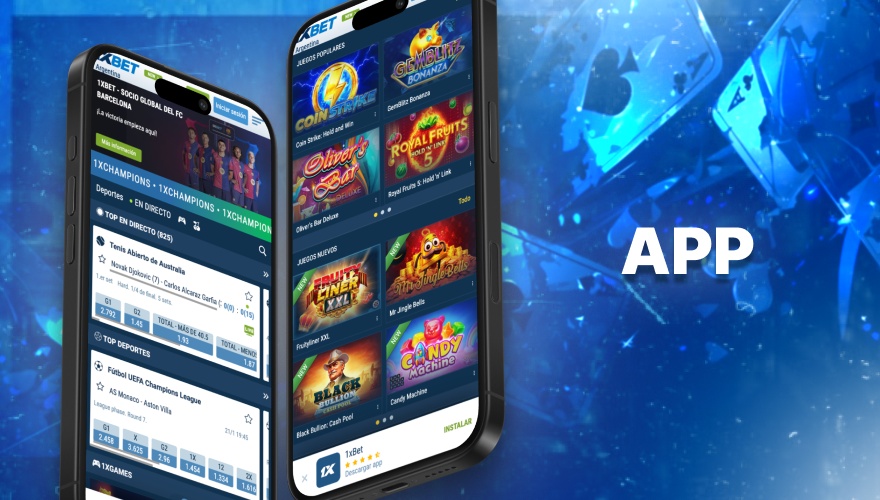 aplicación móvil de casino